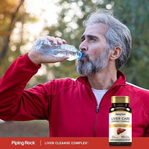 Piping Rock Liver Care Support Formula | 90 Capsules | Non-GMO, Gluten Free Supplement, Liver Cleanse Complex