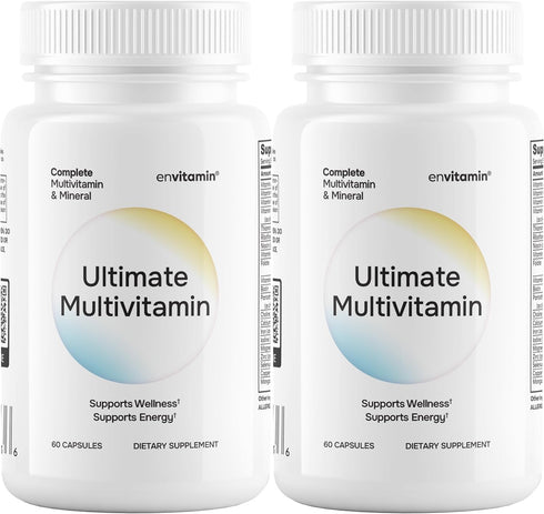 Ultimate Multivitamin Multimineral and Superfood - 42 Fruit and Vegetable Blend, 60 Count