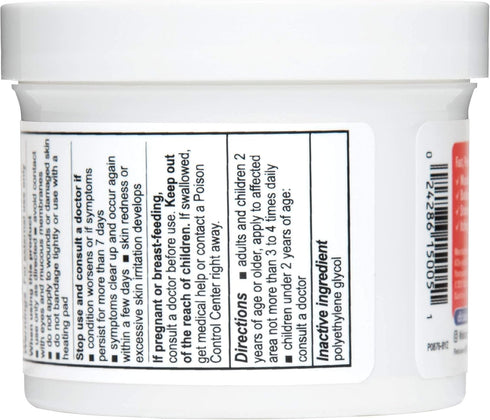 De La Cruz Cream, Maximum Strength Muscle and Joint Camphor Ointment, 5.5 oz Jumbo Jar