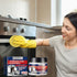 2PCS Stainless Steel Clean Wax, Magical Nano-Technology Cleaner and Polish, 3 In 1 for Grease, Oven, Sink