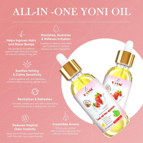 Set 1 Fl.Oz 5.07 Fl.Oz 3.53 Oz Feminine Wash & Yoni Oil & Yoni Soap for Women, Yoni Wash for Vaginal Ph Balance Remove