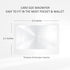 MAGDEPO 3X Magnifying Sheet 3 Pack Plastic Lightweight Page Lens + 3 Card Magnifying Lenses for Reading