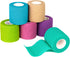 FriCARE Self Adhesive Bandage Wrap - 2 Inches X 5 Yards, 6 Rolls, Rainbow Medical Tape for First Aid