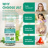 Non-GMO-30 Chlorophyll Capsules Internal Body Deodorant Supplement for Women and Men for Gut Health, Fresh Breath, Skin
