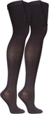 Truform Surgical Stockings, 18 mmHg Compression, Thigh High Length, Closed Toe, Black, X-Large