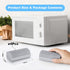 4 Pack Damp Clean Duster Sponge, Reusable Magic Eraser for Household Cleaning, Ideal for Windows, Blinds, and Faucets