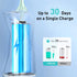 COSLUS Water Dental Flosser Pick, 4 Modes Cordless Portable 300ML Tank, IPX7 Waterproof for Home Travel