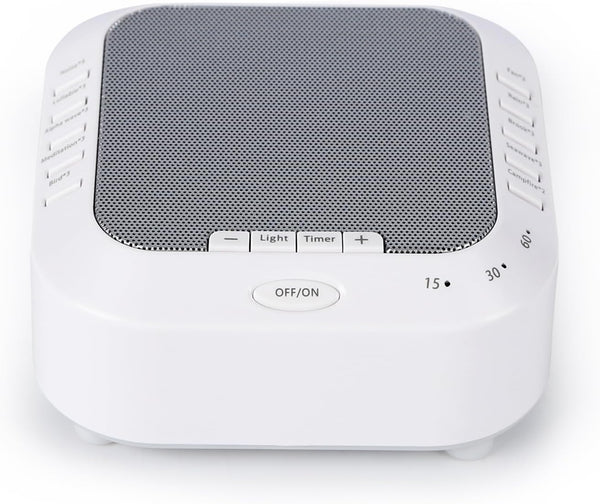 LSXKAMIX Noise Sound Machine with 28 Soothing Sounds Night Light White Noise Machine