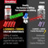 Creatine Monohydrate Gummies, 5g for Women & Men, L-Taurine, B12, Creatine Chews for Muscle Growth, Mixed Berry Flavor,