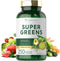 Carlyle Super Greens Capsules | 250 Count | Non-GMO Gluten Free Supplement