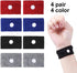 TOULIFLY Travel Wristbands, Black/Grey/Blue/Red