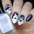Whats Up Nails - 2 Essential Stamping Polishes (White, Black) for Stamped Nail Art Design, 7 Free, Cruelty Free