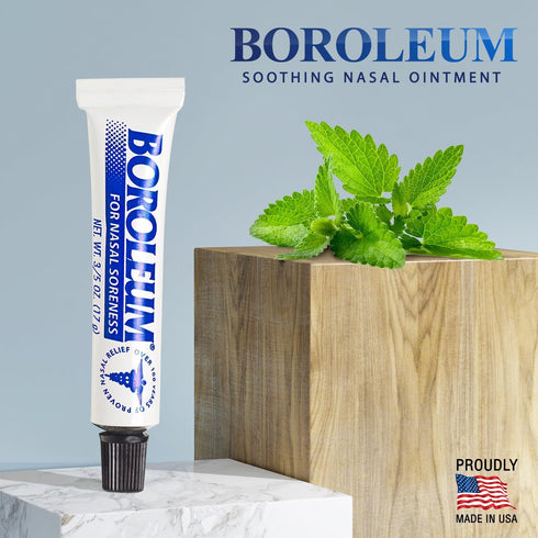 Boroleum Nasal Soreness Relief, 2-Pack, 17 Grams, 3/5 Ounce Tube