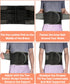 FESAS Breathable Back Brace with Lumbar Pad, Support Belt for Lower Back Pain Relief, Suitable for Women & Men, Ideal