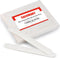 Professional Nail Files Double Sided Emery Board 80/100 Grit for Acrylic Nail Extension, 50Pcs White