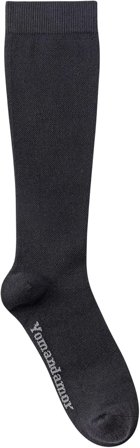 Seamless 9-11,3 Yomandamor Over the Calf Cotton Compression Socks for Women Diabetic Sock Size Pairs