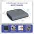19x17x3 ComfySure Seat Cushion Extra Large - Firm Memory Foam Chair Pad for Recliner, Wheelchair, Office Chair