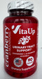 VitaUp D-Mannose Supplements for Women USA Made D-Mannose with Cranberry & Vitamin