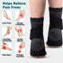 Ankle Brace with Ankle Support Strap, Compression Sleeve for Achilles & Plantar Fasciitis Relief, Foot Brace for Pain,