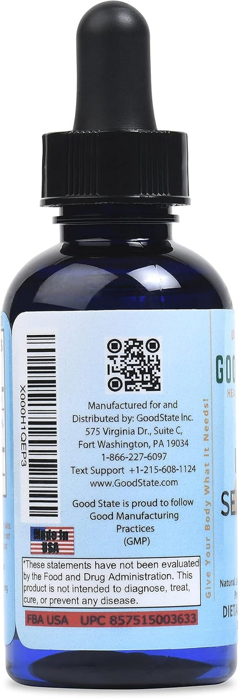 Good State Liquid Ionic Minerals - Selenium Ultra Concentrate - 10 drops equals 70 mcg (100 servings)