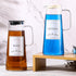 50oz Laundry Detergent Dispenser - 2Pcs Glass Dispenser for Bleach, Fabric Softener, Liquid Laundry Soap