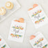 100 Pack Paper Cookie Bags - 7.5 x 5 Inch for Party Favors, Treats, and Candy with Floral Thank You Design