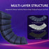 18 16'' x1'' SUNFICON Air Seat Cushion Inflatable Seat Cushion Portable Car Seat Office Chair Wheelchair Pad Anti