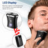 Mini Portable Electric Travel Shaver, USB Rechargeable Cordless Shaving Razor for Men and Teen Boys (Black)