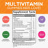 Nature's Nutrition Vitamins for Kids Multivitamin Gummies, Kids Vitamins Gummy Sugar Free, Vitamin C, B6, B12, D3 & Zinc for Children's Immune Support, Orange Flavor, Non-GMO - 60 Gummies