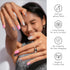 NAILOG Semi Cured Gel Nail Strips, 20 Extra Long Polish Stickers/Wraps - Glossy & Long Lasting Soft Gel