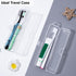 Toothbrush Case 2 Packs, Transparent Travel Holder, Plastic for Toothbrush, 7.87 x 1.85 x 1.18 inches