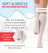 ITA-MED Anti-Embolic Knee Highs Stockings, Light Compression Socks (18 mmHg) for Varicose Veins, X-Large