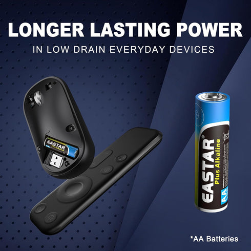 AA Batteries with Power Boost, Alkaline Double AA Batteries, 10 Pack, Ultra Long-Lasting, 10 Years Shelf Life
