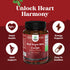 Red Yeast Rice with CoQ10 Supplement, 1200 mg Red Yeast Rice & 100mg CoQ10, Heart Health, Vegan, Citrinin-Free