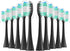 Replacement Toothbrush Heads 10 Pack for AquaSonic Black Series, Vibe Series, Black Series Pro, Duo Series Pro Electric