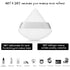 Maitys 10 Pcs Triangle Powder Makeup Puffs, Soft Velour Puff Beauty Setting Sponge for Loose Foundation
