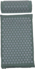 Set, GANAZONO Acupoint Massage Mat and Shiatsu Massage Pillow Washable Yoga Exercise Mat with Bag for Back and Neck