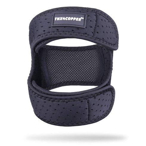 THX4COPPER Compression Dual Adjustable Patella Knee Brace - Pain Relief Support for Running, Gym, Injury Recovery