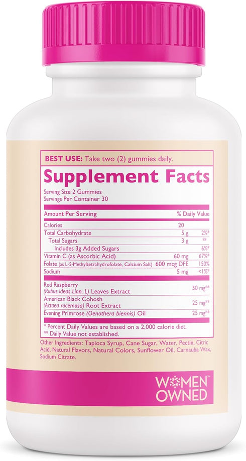 Gummies 60 Gummy Amy Suzanne Hormone Balance for Women - Hormone Harmony for Mood, Energy, Bloating - Hormonal PMS