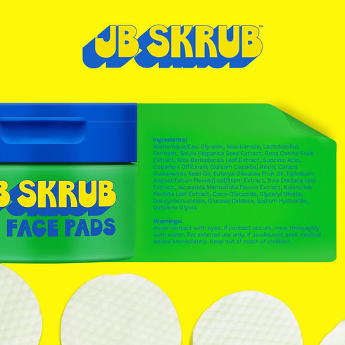 The Face Pads - Kids, Tween Boys & Teens Acne Cleansing Pads for Cool Confidence - Say Goodbye to Greasy Skin and Hello to Freshness - 40 Acne Wipes