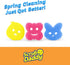 Scrub Daddy Special Edition Spring - Scratch-Free Kitchen Sponge, BPA Free, Polymer Foam, Stain & Odor Resistant (3ct)
