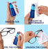 Clear View Lens Cleaner Kit - Travel Size, Integrated Cloth and Cleaner, Compact, Refillable, Safe for All Lenses