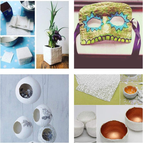 Falling in Art Plaster Cloth Rolls, 500gsm Plaster Strip, Plaster Gauze Bandages for Craft Projects, Mask Making, Belly