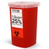 Oakridge Products Sharps Container for Home Use, 1 Quart (1-Pack), Biohazard Needle Disposal, CDC Certified