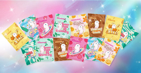 ZealSea Sheet Mask Skin Care, Pack of 7 Beauty Facial Masks, Hydrate, Brighten, Moisturize for All Skin Types