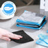 Wash(6 6 Inch,Blue/Gray/Black,50 Tanlade Cleaning Cloth Dry Erase Cloth Cleaning Rags Reasonable Kitchen Towels