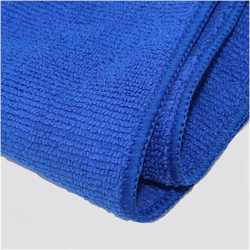 kinganrun 12-Pack 40x40cm Microfiber Cloths, Absorbent Lint-Free for Kitchen Car Glasses(Red)