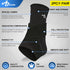 ABIRAM Ankle Brace - Compression Sleeve with Wrap for Sprained Foot & Plantar Fasciitis Relief