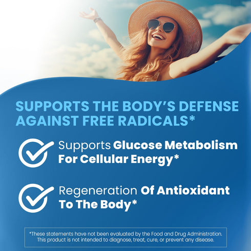 Doctor's Best Alpha-Lipoic Acid 600, Supports Glucose Metabolism, 60 Veggie Caps, Non-GMO, Vegan