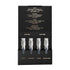 The King and Queen Collection Gift Set for Him and Her - Includes 4 Original Scents: Onyx, Garnet, Amethyst, Jade - 4 pc